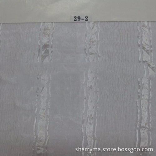 Latest product good transparency organza modern curtain